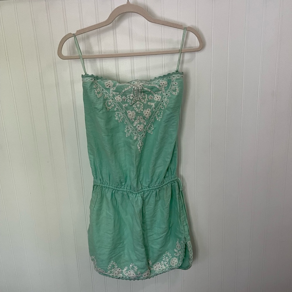 Turquoise Bathing Suit Cover Up